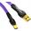 Melodika Melodika MDUAC25 Purple Kabel USB typu A-C m.in. do DAC / urzÄdzeĹ medycznych - 2,5m 14092670 5907609009784