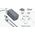 Ładowarka Energizer Energizer Ultimate - Ładowarka sieciowa Multiplug EU / UK / US GaN USB-C & USB-A 65W PD + Kabel USB-C (Czarny) 14093137 3492548232260