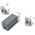 Ładowarka Energizer Energizer Ultimate - Ładowarka sieciowa Multiplug EU / UK / US GaN USB-C & USB-A 65W PD (Srebrny) 14093140 3492548231775