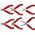 Silver SILVER MINI SZCZYPCE 125mm  6szt ETUI 14104798 5907589366990