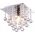 Lampa sufitowa Reality Reality Lancaster Crystal 627801-06 plafon lampa sufitowa 1x60W E27 chrom 14105009 5906737300329