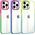 Maxximus MX RAINBOW IPHONE 15 PRO MAX (6.7) RED-GREEN / CZERWONO-ZIELONY 14115240 5901313079699