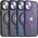 Maxximus MX KICKSTAND MAGSAFE IPHONE 15 PLUS 6.7 PURPLE / FIOLETOWY 14115262 5901313091639