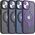Maxximus MX KICKSTAND MAGSAFE CIRCLE IPHONE 15 PRO MAX (6.7), PURPLE / FIOLETOWY 14115263 5901313091967
