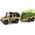 LeanToys Auto Terenowe Transporter Do Rozkręcania DIY Dinozaur LEAN Toys 14127497 5905323211339