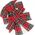 Craft with Fun OZDOBA BN KOKARDA MIX 2SZT CF 12/144 14128004 5904335883107