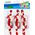 Craft with Fun OZDOBA BN KLAMERKI RENIFER 6SZT CF CZ PBH 12/144 14128022 5908275175230