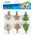 Craft with Fun OZDOBA BN KLAMERKI MIX 6SZT CF PBH 12/288 14128073 5904335883527