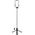 Selfie stick Hurtel Selfie stick WR1YXS teleskopowy tripod 0.71m z okrągłą lampą - czarny 14146930 5907769360572