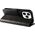 Hurtel Etui Leather Book Case na iPhone 16 Pro - czarne 14150705 5907769364082