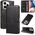 Hurtel Etui Leather Book Case na iPhone 16 Pro Max - czarne 14150717 5907769364099