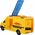 LeanToys Auto Dostawcze 1:16 Napęd Frykcyjny Otwierane Drzwi Światła Dźwięki Żółte 14150960 5905991006909