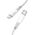 Kabel USB Hoco HOCO kabel Typ C do Lightning PD 3A 20W X70 1 m biały 14168823 6931474760395