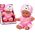 LeanToys Mała Lalka Bobas Różowe Ubranko Czapeczka Króliczek 14168951 5905991005858
