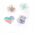 Derform MAGNES BUNNY CEKIN/BROK MIX 4SZT DERF KIDEA B/C 14172338 5906601700354