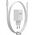 Ładowarka NEXT ONE NEXT ONE Ładowarka sieciowa 20W PD 1xUSB-C z kablem USB-C white 14178325 5940714051330