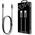 Kabel USB NEXT ONE NEXT ONE Kabel Metallic USB-C / USB-C 1,2 m space gray 14178335 5940714050623