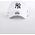 47brand 47 Brand MLB New York Yankees Kids Cap B-RAC17CTP-WH białe One size 14178378 196505322478
