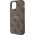 Guess Guess GUHMP12MG4GFRW iPhone 12/12 Pro 6.1" brązowy/brown hardcase 4G Collection Leather Metal Logo MagSafe 14182916 3666339226374