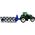 LeanToys Zielony Traktor z Pługiem Farma LEAN Toys 14185936 5905515353151