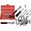 LeanToys Zestaw Kluczy Nasadowych 1/4" - 46 Elementów w Walizce LEAN Toys 14195421 5905991031048