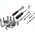 LeanToys Zestaw Kluczy Nasadowych 1/4" - 46 Elementów w Walizce LEAN Toys 14195421 5905991031048