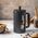 Klausberg ZAPARZACZ TŁOKOWY DO KAWY/HERBATY Z 350ml KLAUSBERG KB-7741 CZARNY 14198862 5908287277410