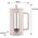 Klausberg ZAPARZACZ TŁOKOWY DO KAWY/HERBATY 1000ml KLAUSBERG KB-7754 RÓŻOWY 14198921 5908287277540