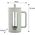 Klausberg ZAPARZACZ TŁOKOWY DO KAWY/HERBATY 1000ml KLAUSBERG KB-7755 ZIELONY 14198938 5908287277557
