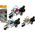 LeanToys Zestaw motocyklów 3szt 14201399 5905991032090