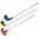 LeanToys Zestaw Do Gry W Mini Golfa Dla Dzieci Kijki 12 El. LEAN Toys 14202234 5905515358088
