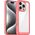 Hurtel Etui Outer Space Case z żelową ramką do iPhone 16 Pro - czerwone 14202308 5907769364990