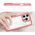 Hurtel Etui Outer Space Case z żelową ramką do iPhone 16 Pro - czerwone 14202308 5907769364990