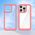 Hurtel Etui Outer Space Case z żelową ramką do iPhone 16 Pro - czerwone 14202308 5907769364990