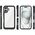 Hurtel Etui Outer Space Case z żelową ramką do iPhone 16 Plus - czarne 14202358 5907769364907
