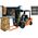LeanToys Wózek Widłowy z Paletą i Pudełkami LEAN Toys 14204693 5905323219076