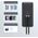 Powerbank Choetech Powerbank Choetech B654 10000mAh 22.5W USB-A / USB-C / micro USB z wbudowanym kablem USB-C / Lightning - czarny 14205356 6932112106087