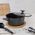Berlinger Haus GARNEK TYTANOWY Z POKRYWĄ 28cm BERLINGER HAUS BH-8132 ANTRACIT 14214058 5999108467660