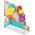 BamBam BAM BAM GRZECHOTKA GASIENICA TECZA 18X24X6 WB 12 14214424 5905523634761