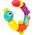BamBam BAM BAM GRZECHOTKA GASIENICA TECZA 18X24X6 WB 12 14214424 5905523634761