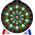LeanToys Gra Zręcznościowa Tarcza Rzutki Dart 40 cm 14214823 5905515358095