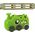 LeanToys Autko Zielony Dinozaur na Baterie Układające Kolorowe Domino 4 Kolory Klocków 14214993 5905991018650