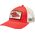 American Needle American Needle Valin Corvette Cap SMU679A-CORVETTE Czerwone One size 14225257 798698920518