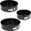 Brunbeste TORTOWNICE FORMY GRANITOWE DO PIECZENIA 3 SZT. 18/20/22 cm 2550 14225856 5906716925505