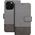 OEM Kabura GOMMA Book do IPHONE 16 szary 14243732 5903396327421