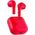 Słuchawki Tura Scandinavia AB Happy Plugs Joy - bezprzewodowe słuchawki douszne (red) 14246642 7350116012873