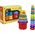 LeanToys Piramidka Kubeczki dla Niemowlaka z Kotkiem Wzory 14246947 5904665996300