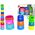 LeanToys Piramidka Kubeczki dla Niemowlaka z Kotkiem Wzory 14246947 5904665996300