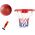 LeanToys Zestaw Do Gry w Koszykówkę Obręcz Piłka Pompka 14247307 5905991031147