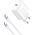 Ładowarka Joyroom Ładowarka Joyroom JR-TCF24 sieciowa USB-C PD 30W QC SFC - biała + kabel USB-C 1m 14254253 6956116724801